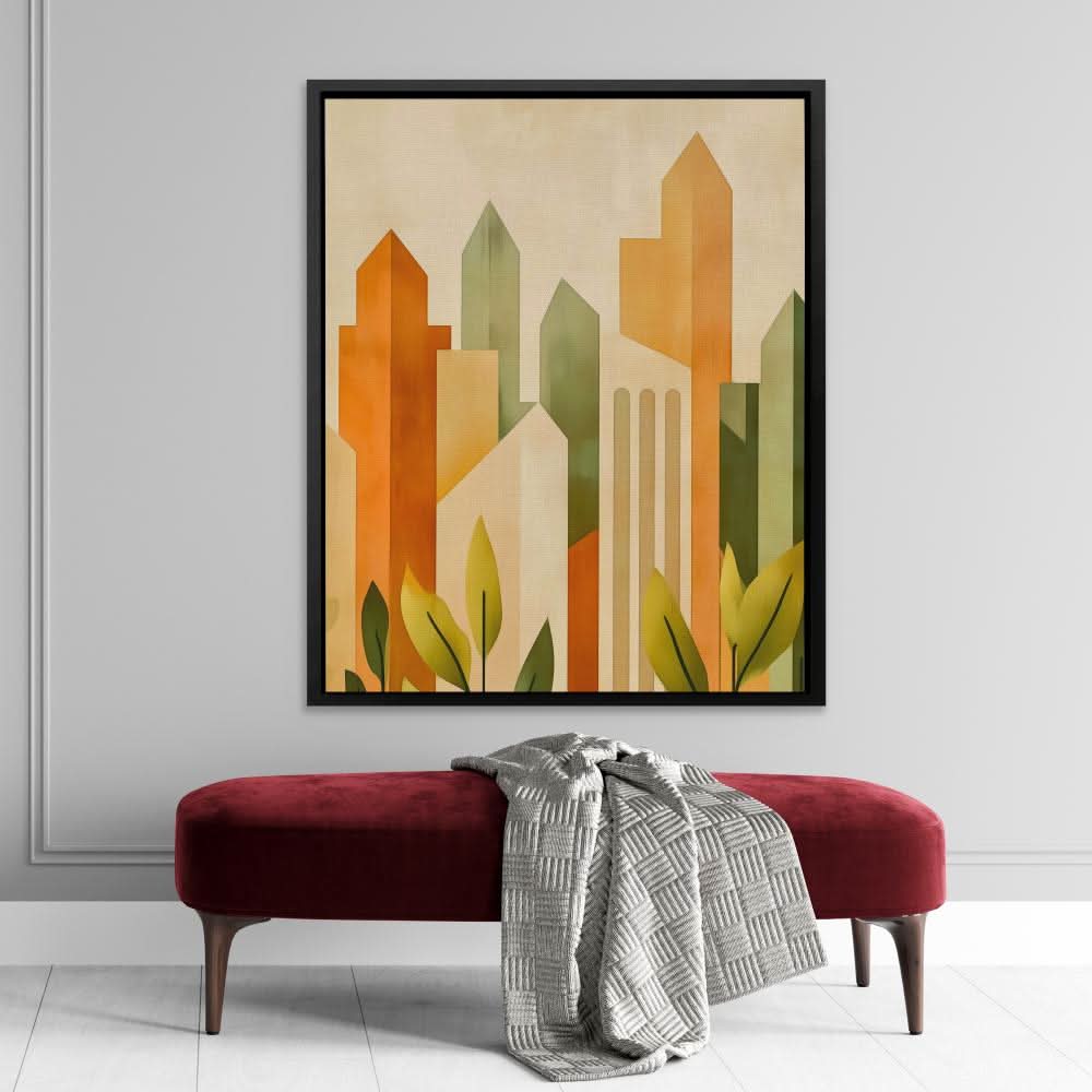 Urban Harmony - Architecture Art for Home Office