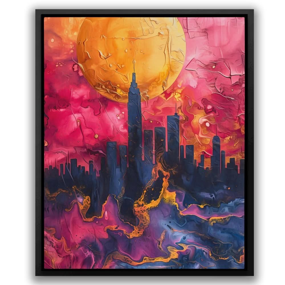 Urban Twilight - City Art