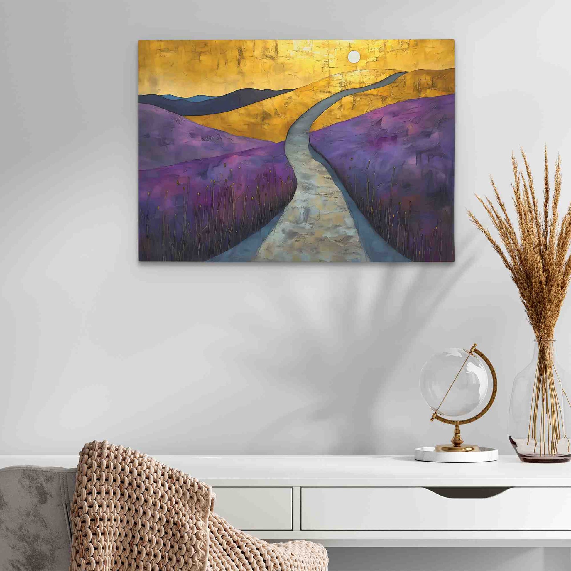 Valley Visions - Gold Wall Art