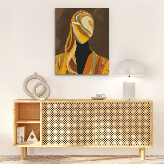 Veiled in Gold - Luxury Wall Art