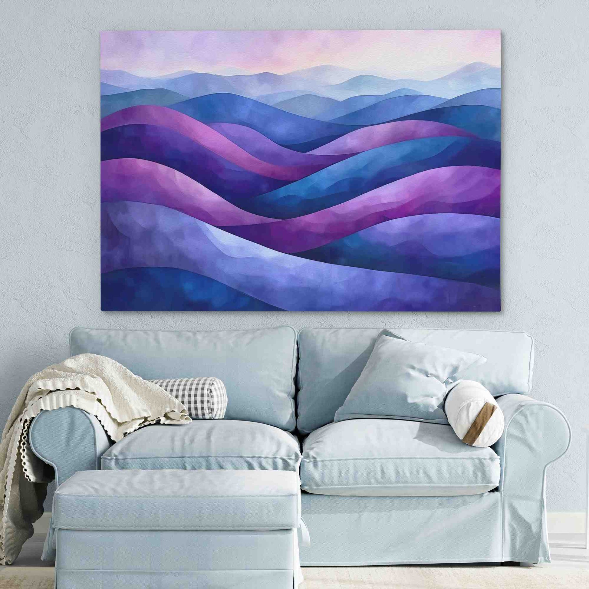 Velvet Hills - Luxury Wall Art