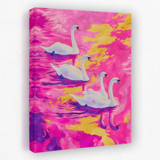 Velvet Reflections - Nature Canvas Wall Art