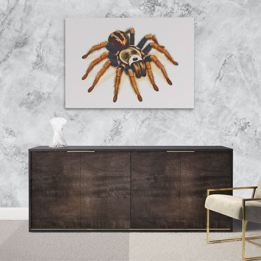 Velvet Stalker - Arachnid Art for Office