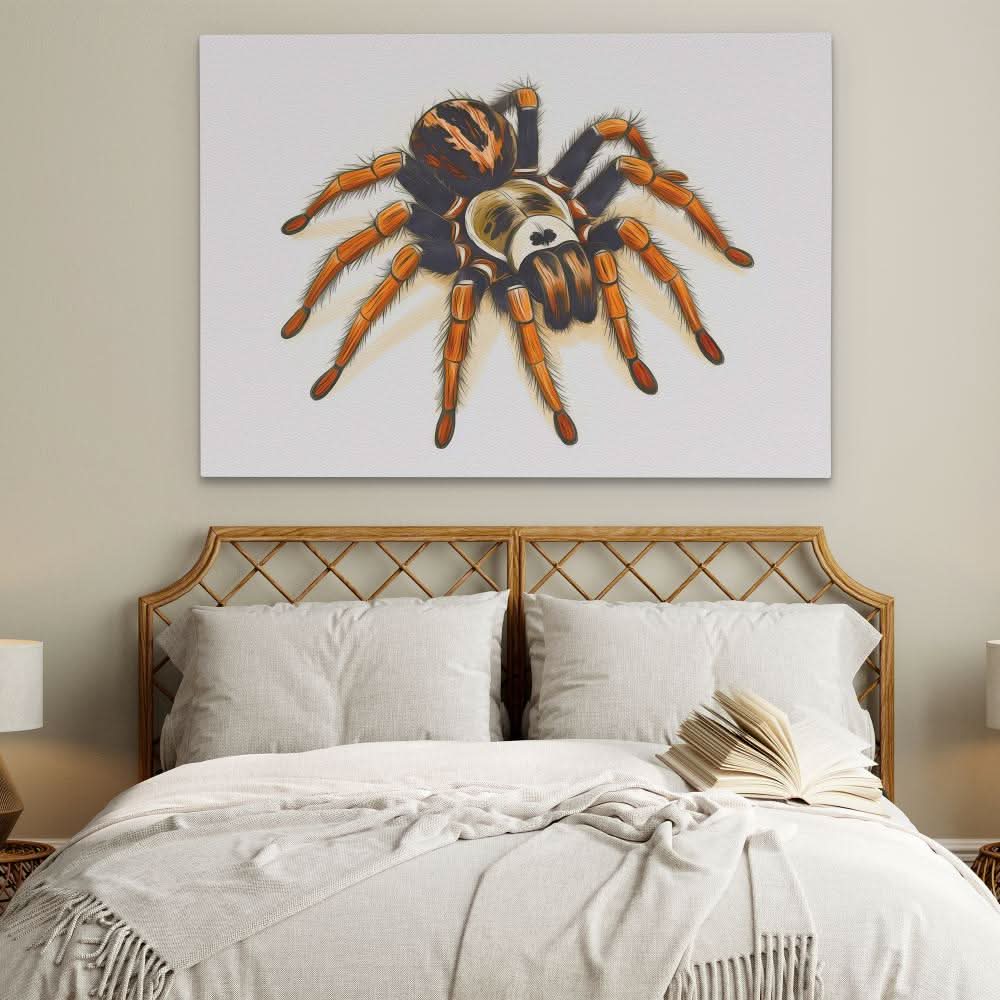 Velvet Stalker - Brown Wall Art for Office