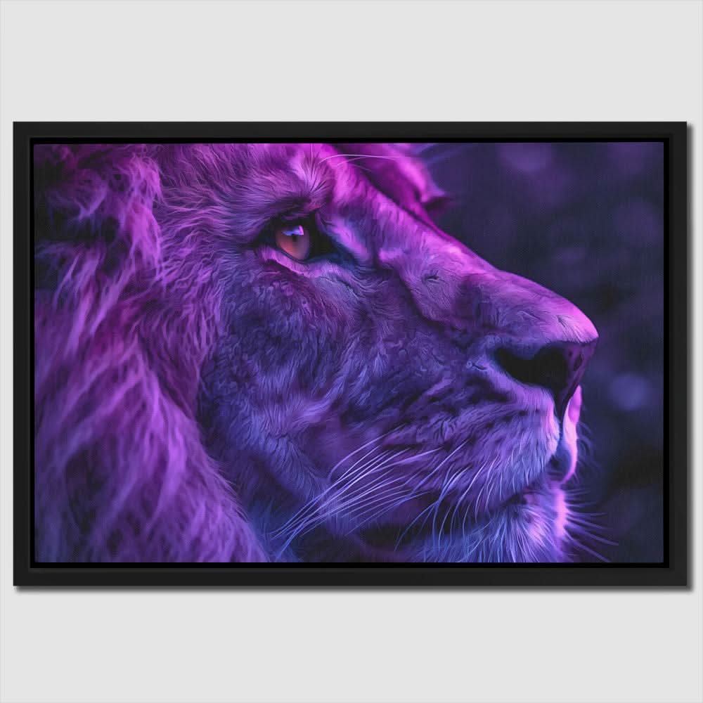 Velvet Veil - Big Cat Art for Bedroom