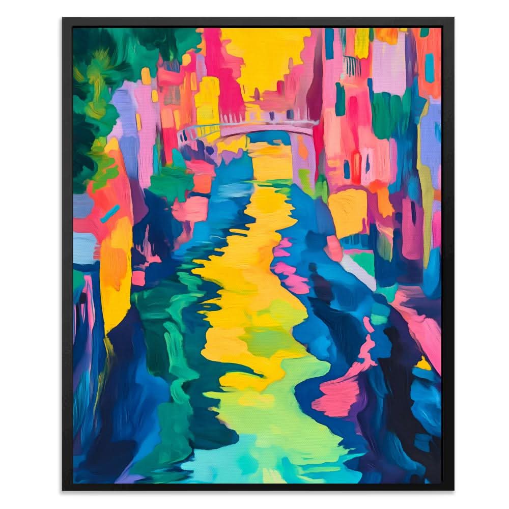 Venetian Canal - Architecture Art for Dining Room