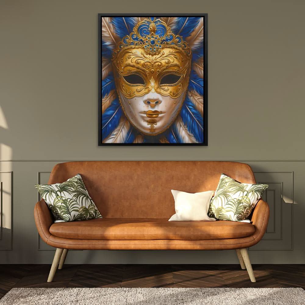 Venetian Mask - Large Canvas Print