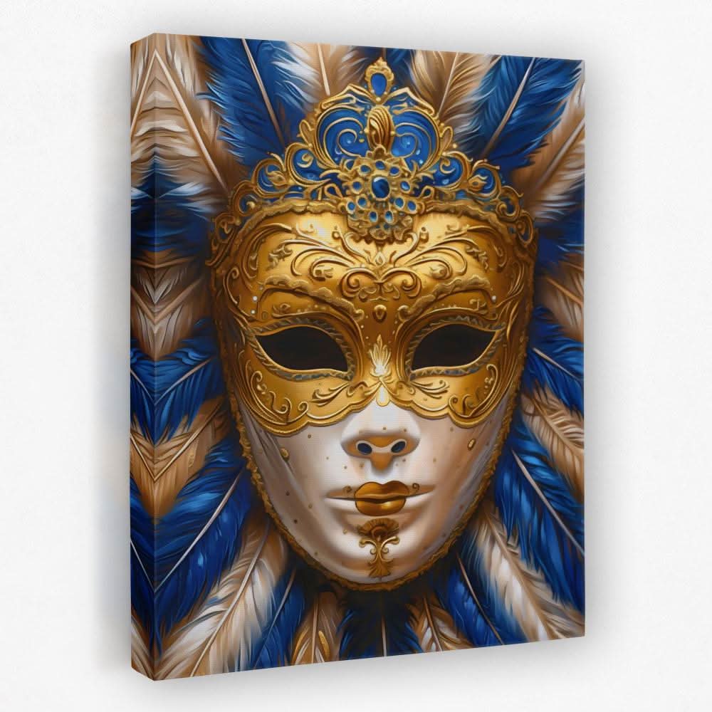 Venetian Mask - Mask Canvas Wall Art