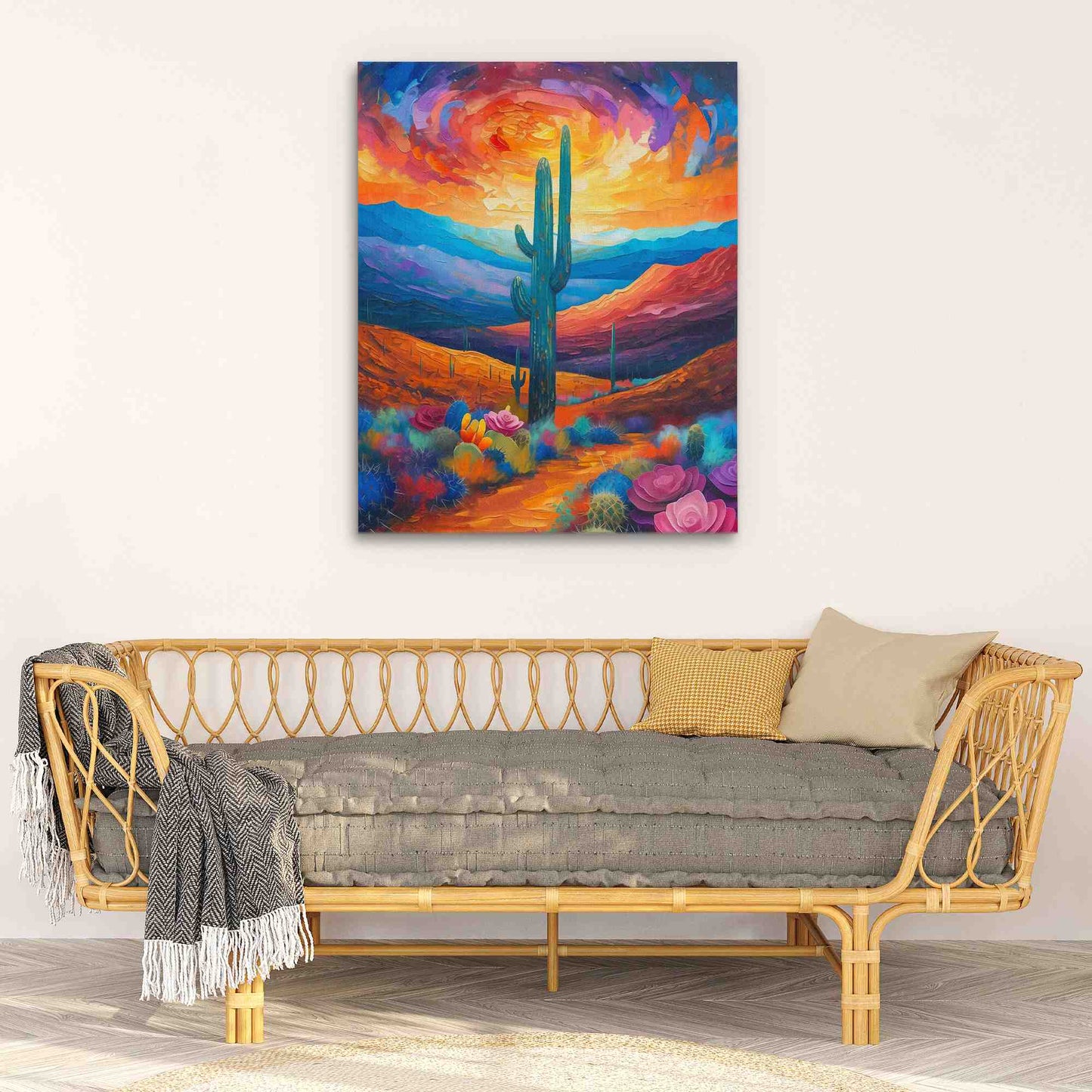 Vibrant Desert - Luxury Wall Art