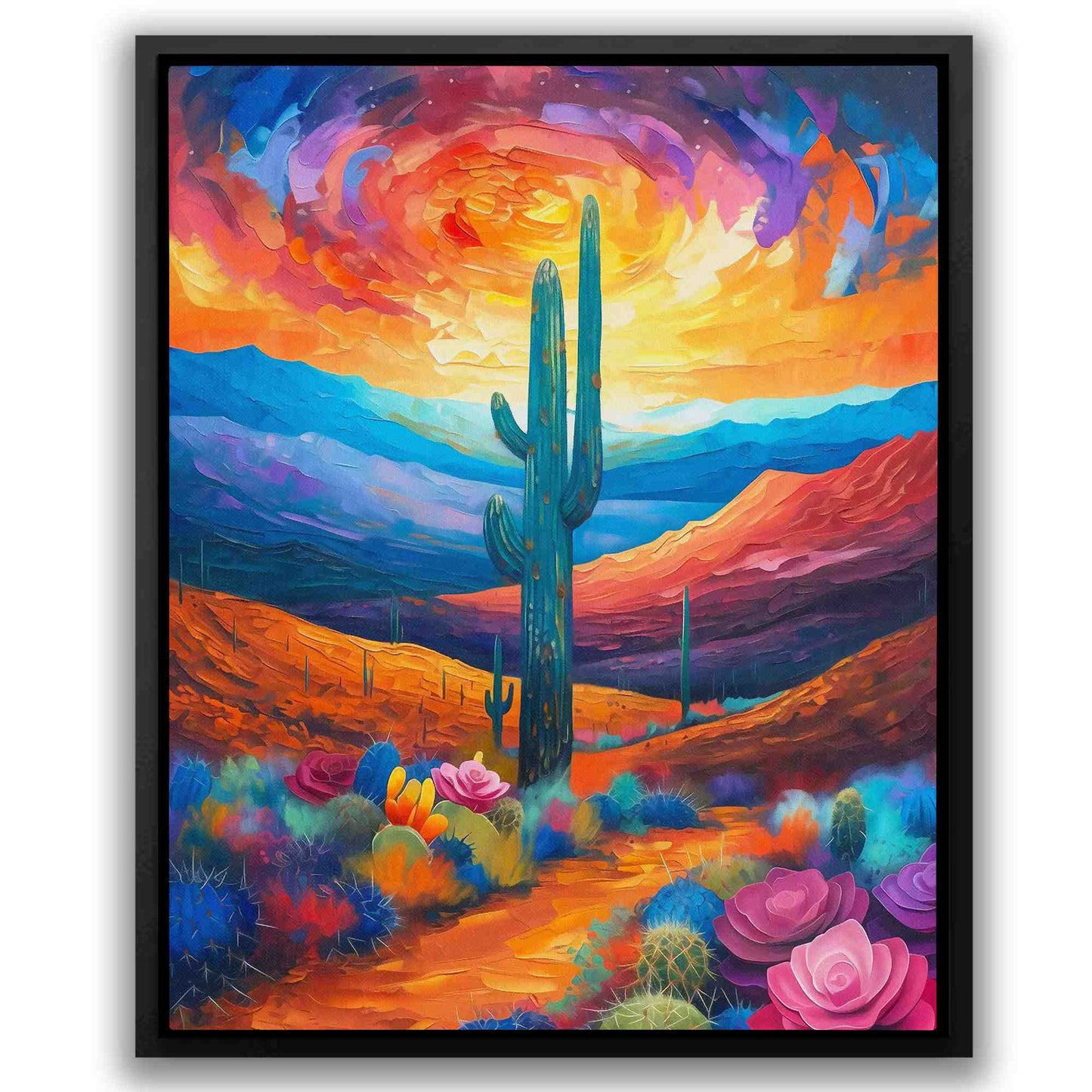 Vibrant Desert - Luxury Wall Art