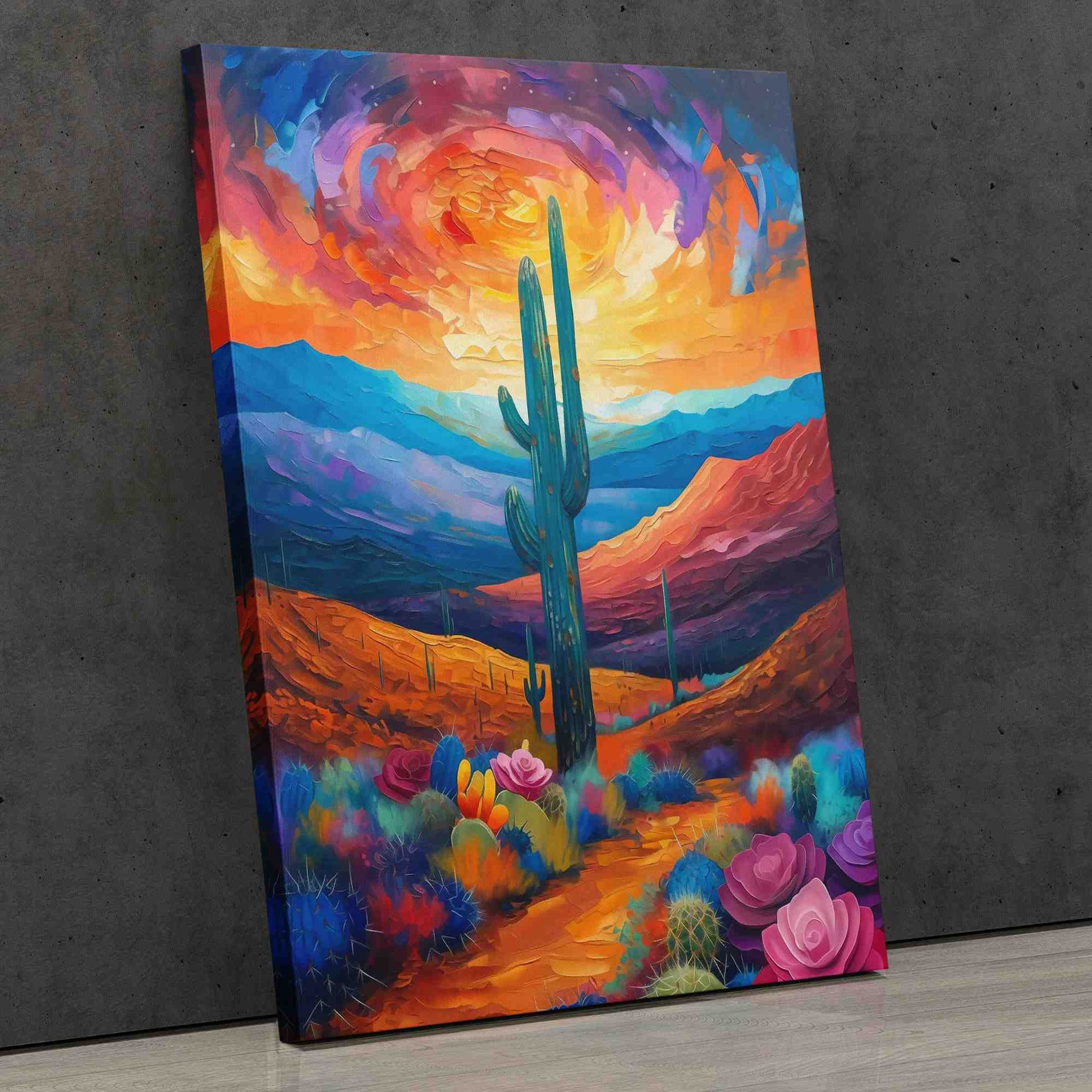 Vibrant Desert - Luxury Wall Art