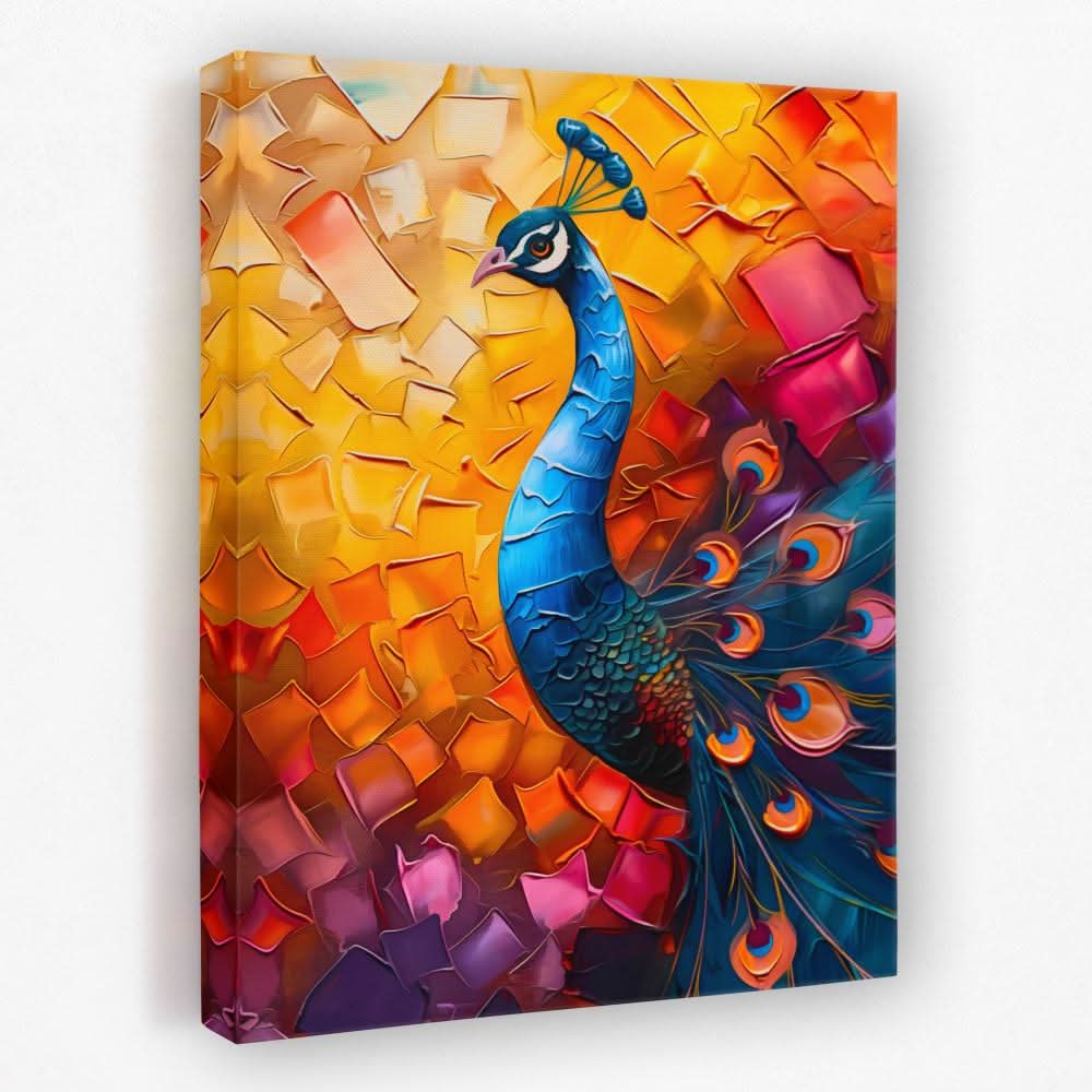 Vibrant Display - Animals Canvas Wall Art