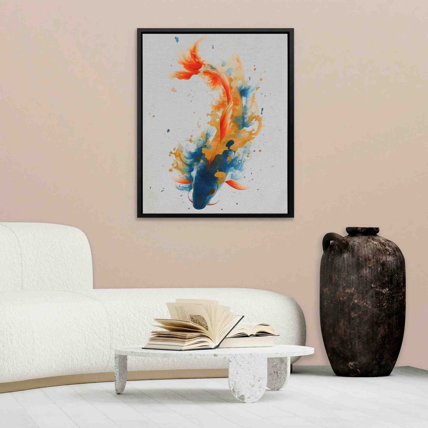 Vibrant Pond Fish - Fish Art