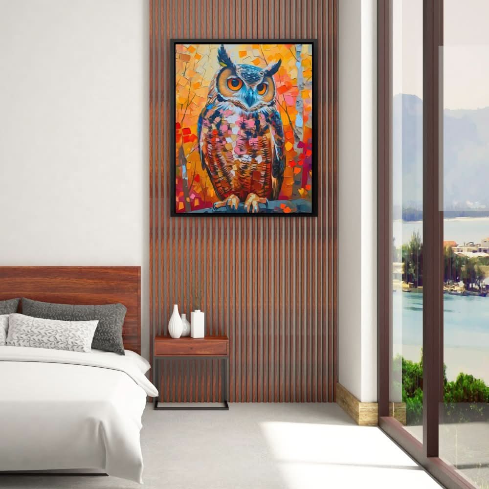 Vibrant Visions - Large Canvas Print