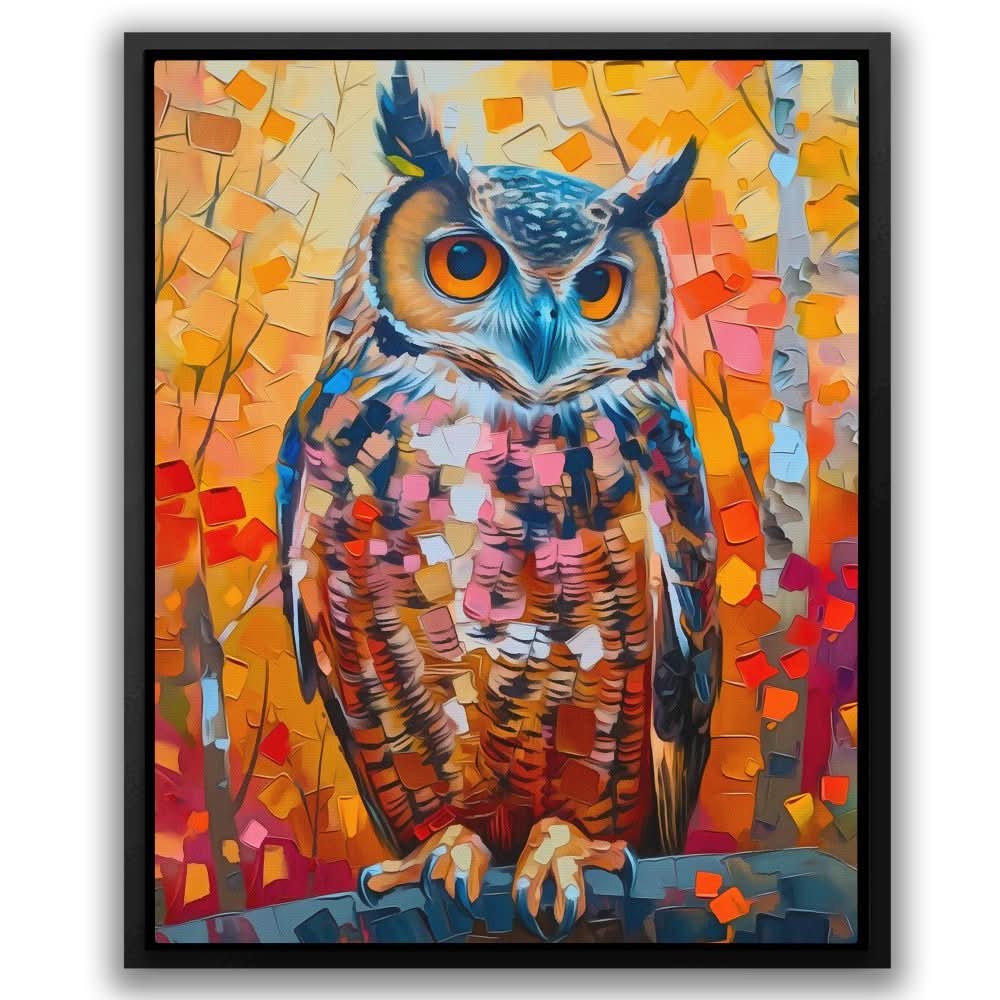 Vibrant Visions - Colorful Autumn Canvas Print