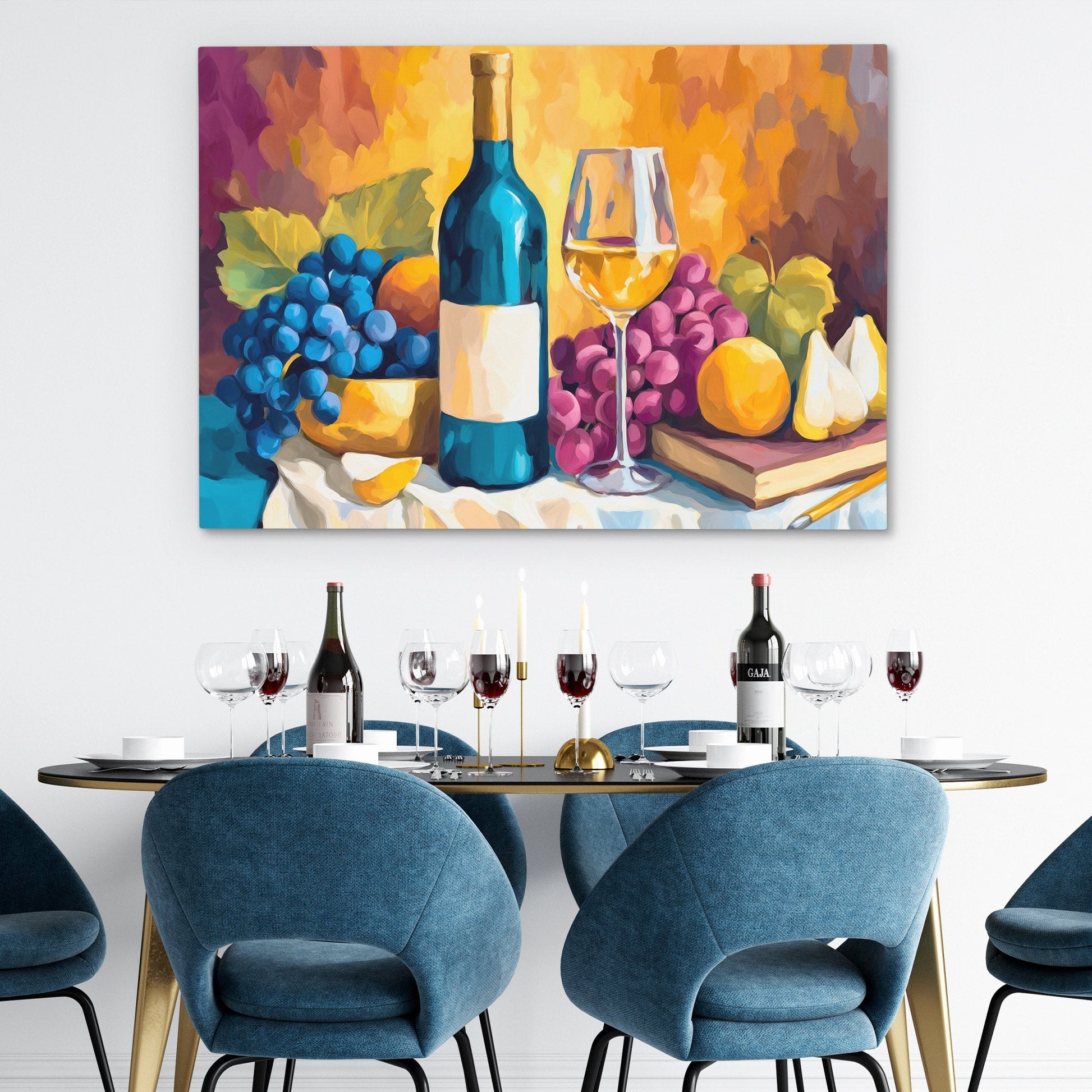 Vintage Evenings Promise - Luxury Wall Art