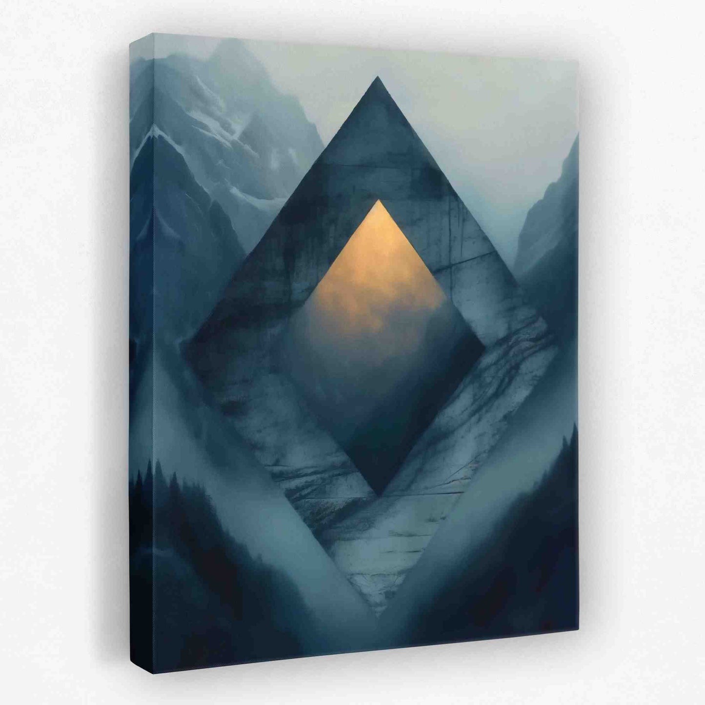 Vision in the Forest - Forest Canvas Wall Art