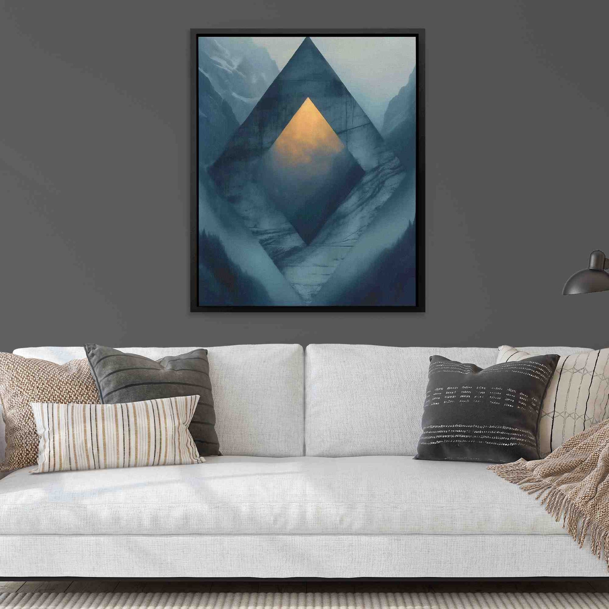Vision in the Forest - Framed Art Print