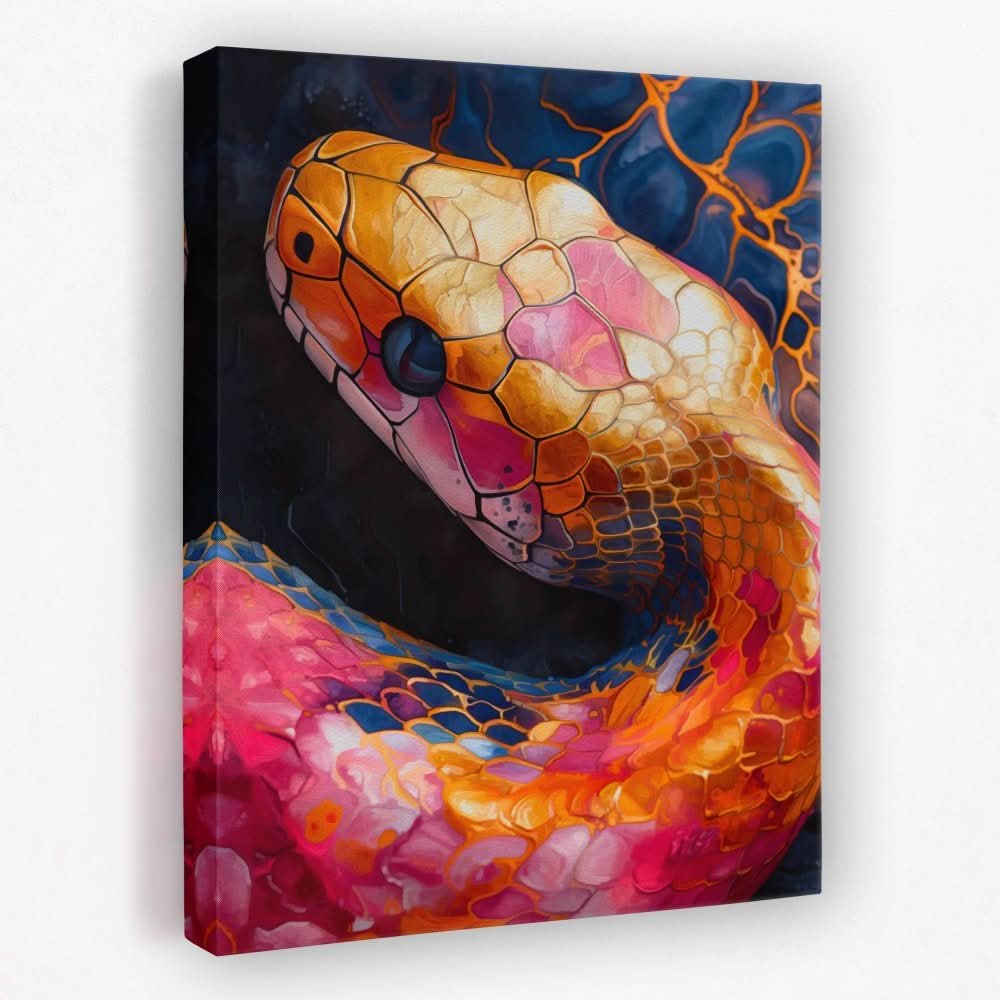 Vivid Venom - Animals Canvas Wall Art