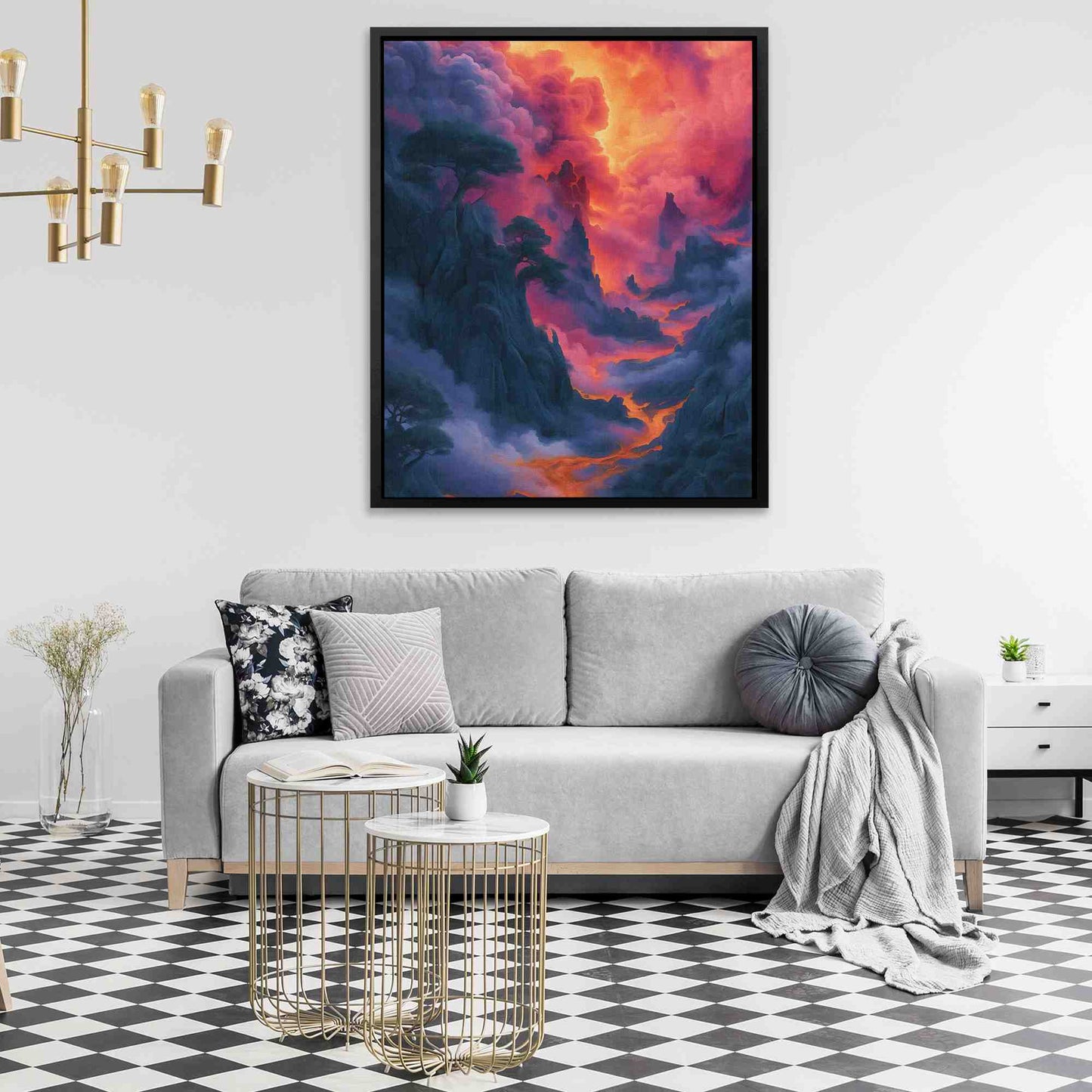 Volcanic Eruption - Luxury Wall Art