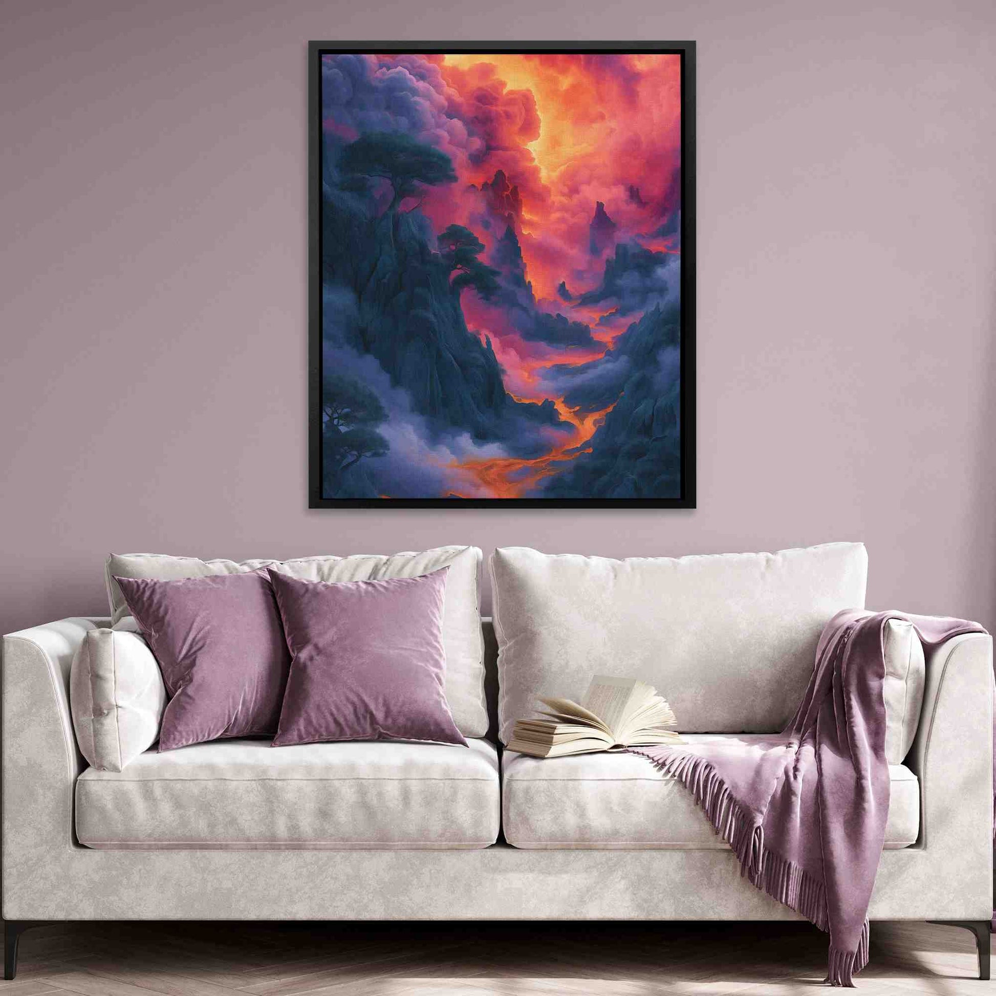 Volcanic Eruption - Luxury Wall Art