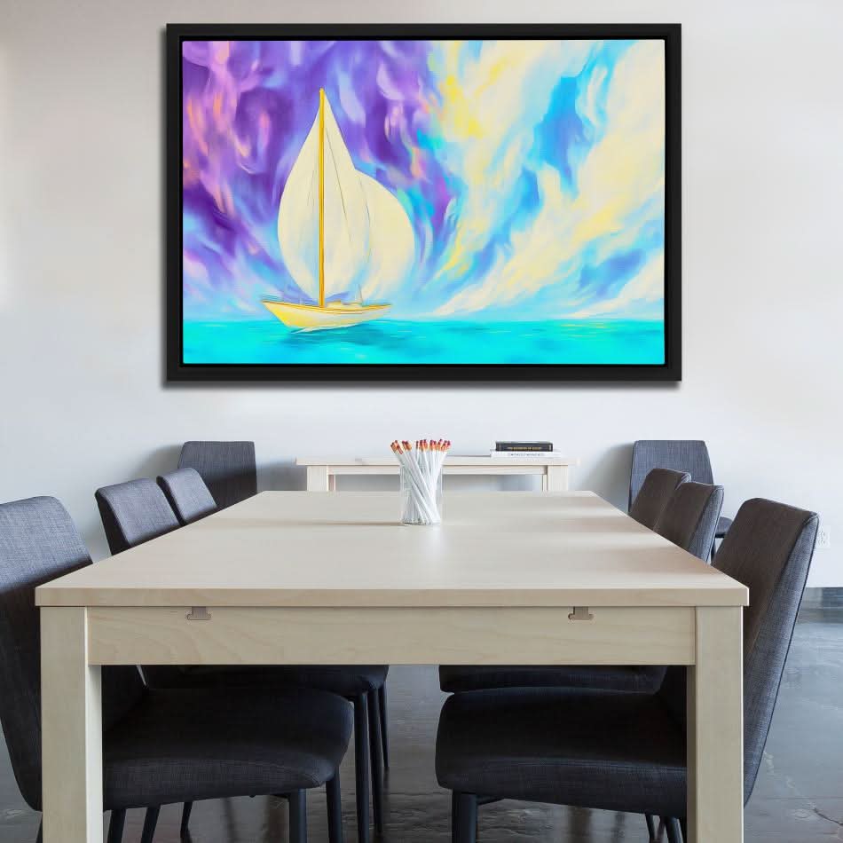 Voyage Through the Veil - Wall Art for Creative Office