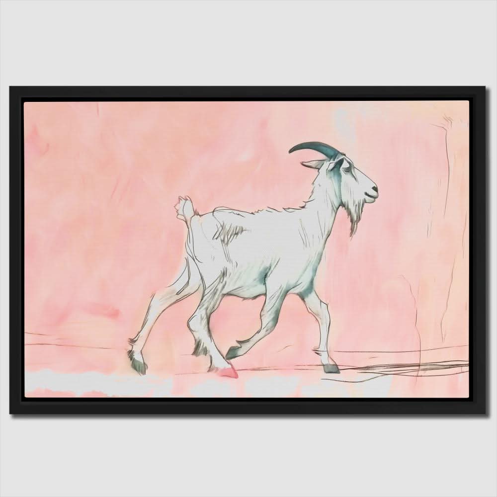 Walking Goat - Animals Art