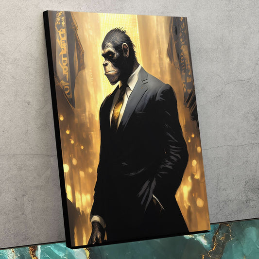 Wall Street Ape - Luxury Wall Art