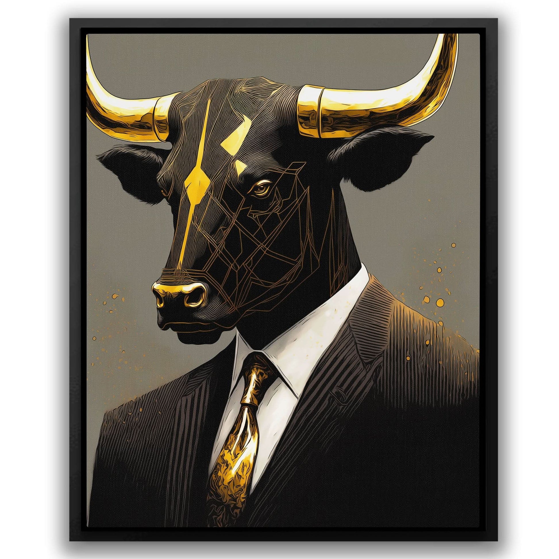 Wall Street Bull - Luxury Wall Art