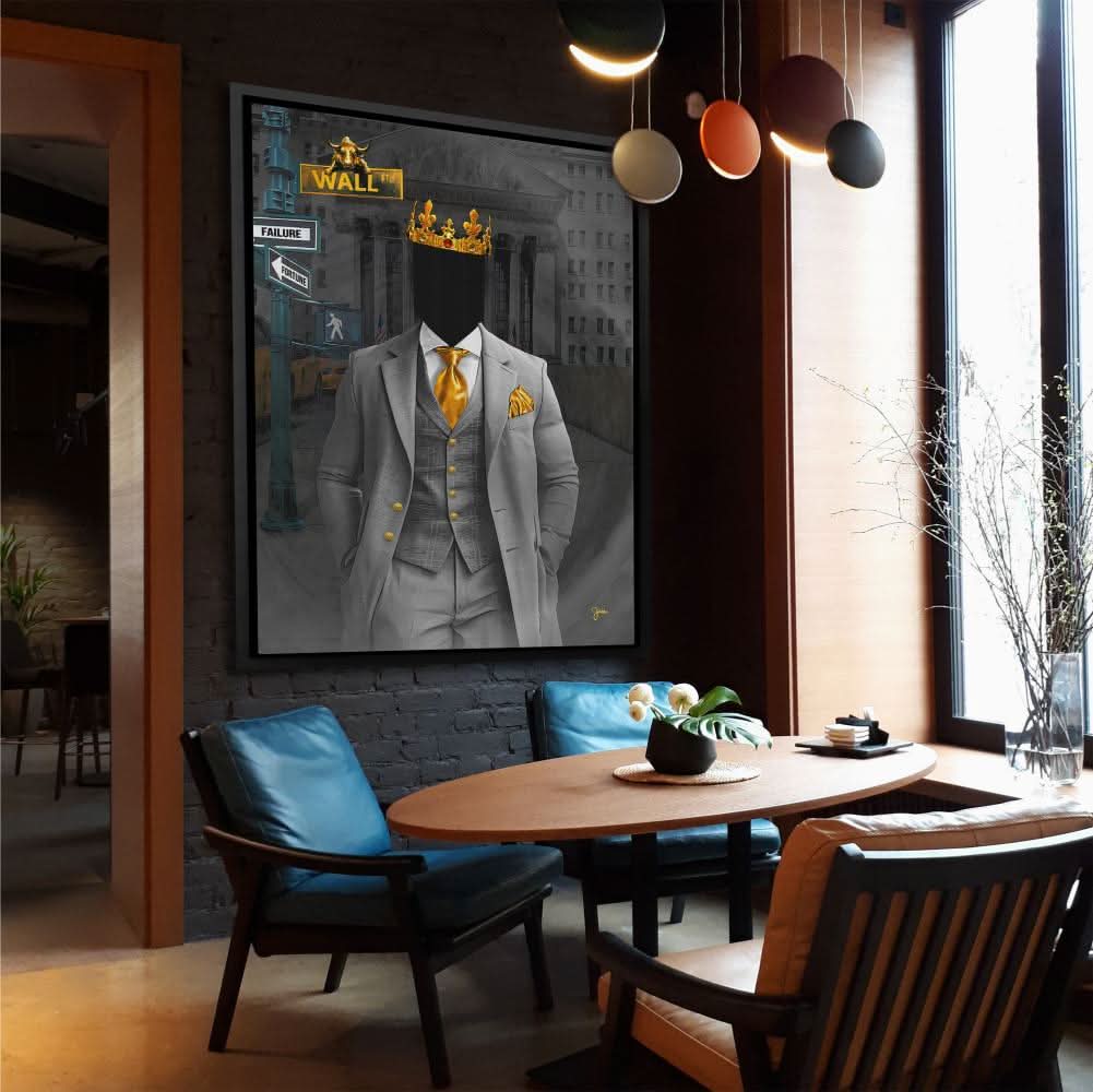 Wall Street Fortune - America Art for Bar and Lounge