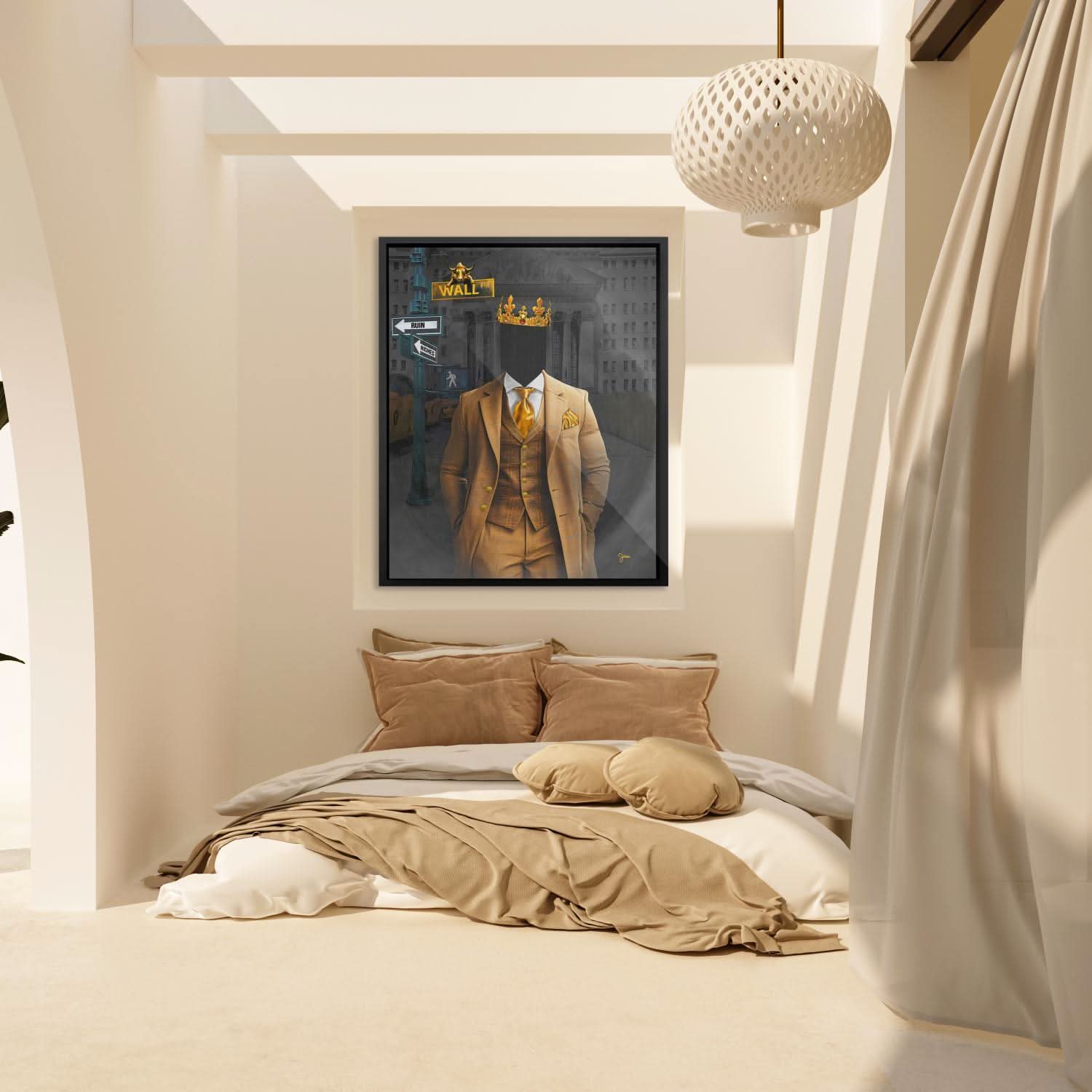 Wall Street Riches - America Art for Bar and Lounge