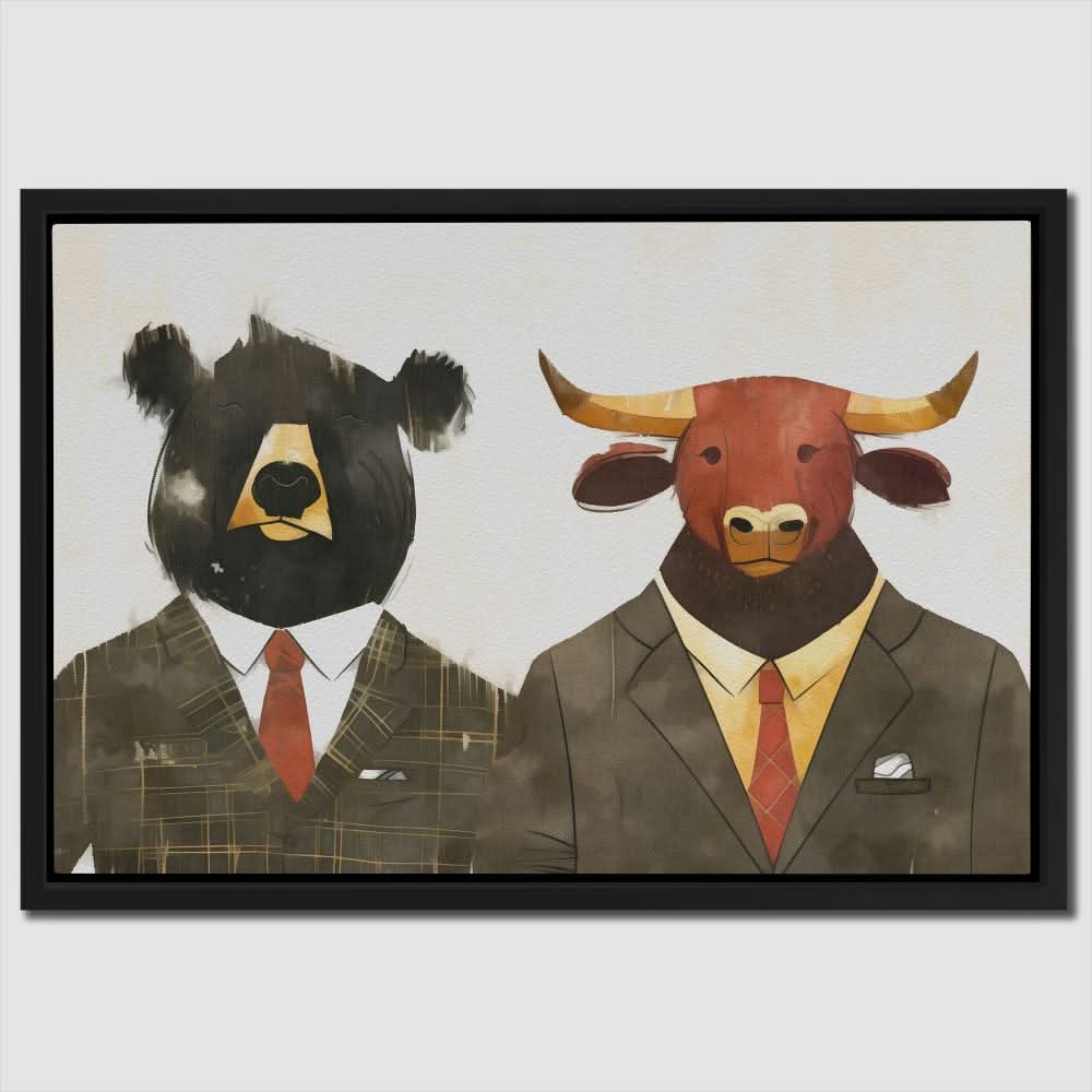 Wall Street Stonks - Bear Art