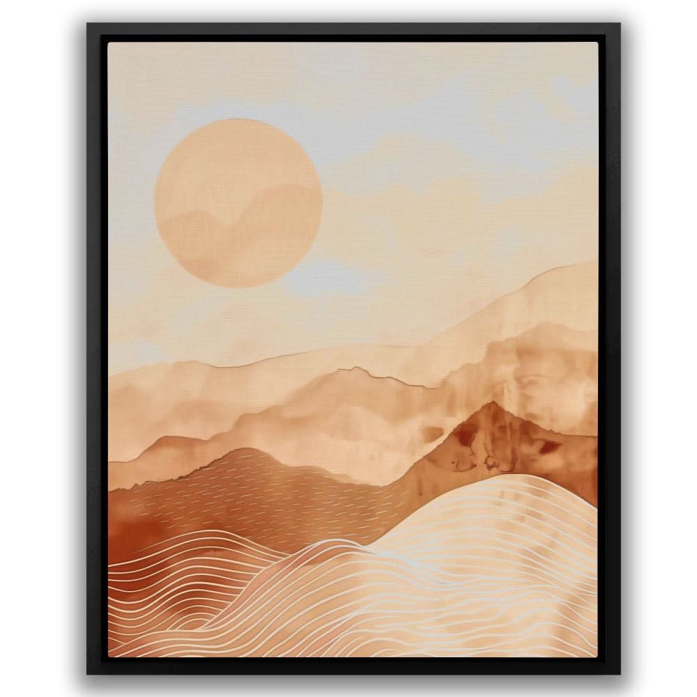 Warm Hills - Desert Art