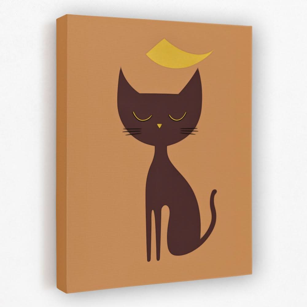 Warmth and Whiskers - Animals Canvas Wall Art