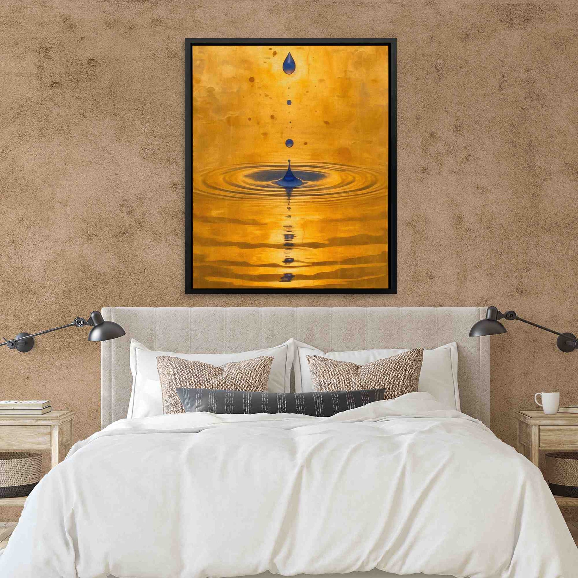 Water Droplets - Luxury Wall Art