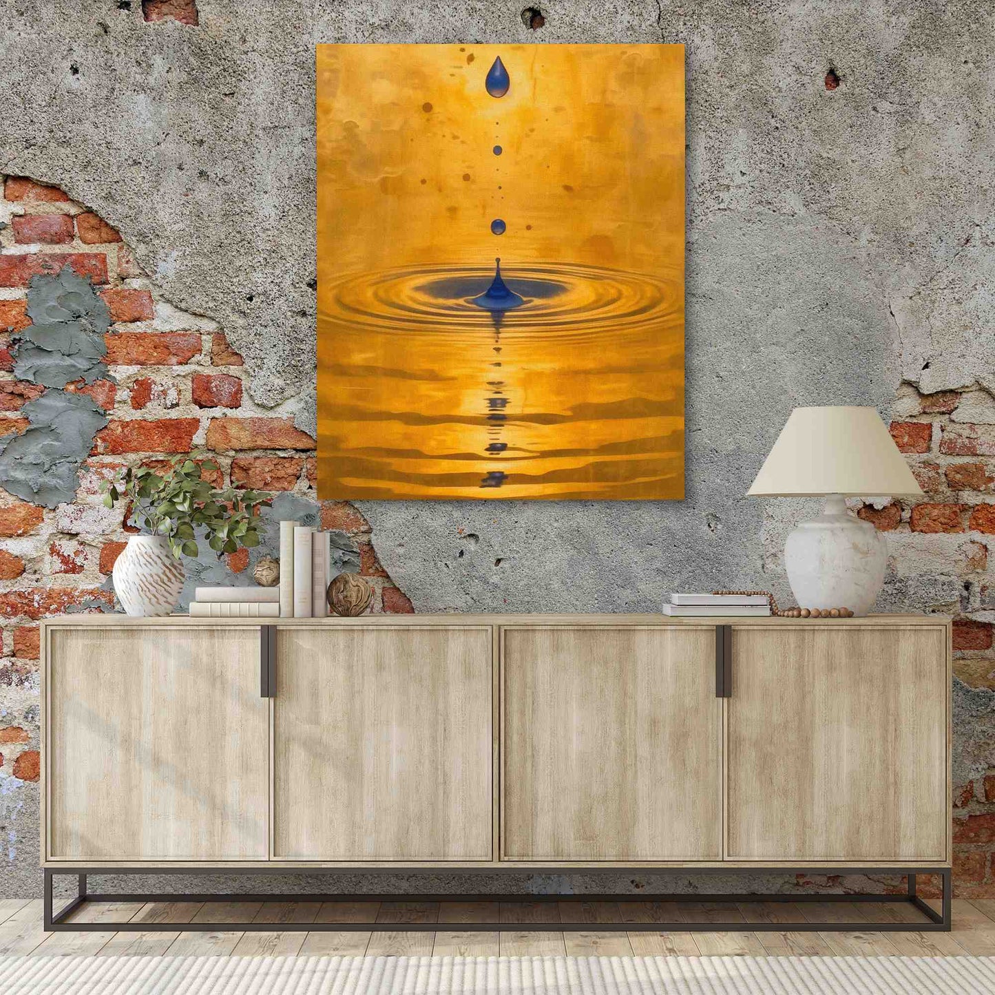 Water Droplets - Luxury Wall Art