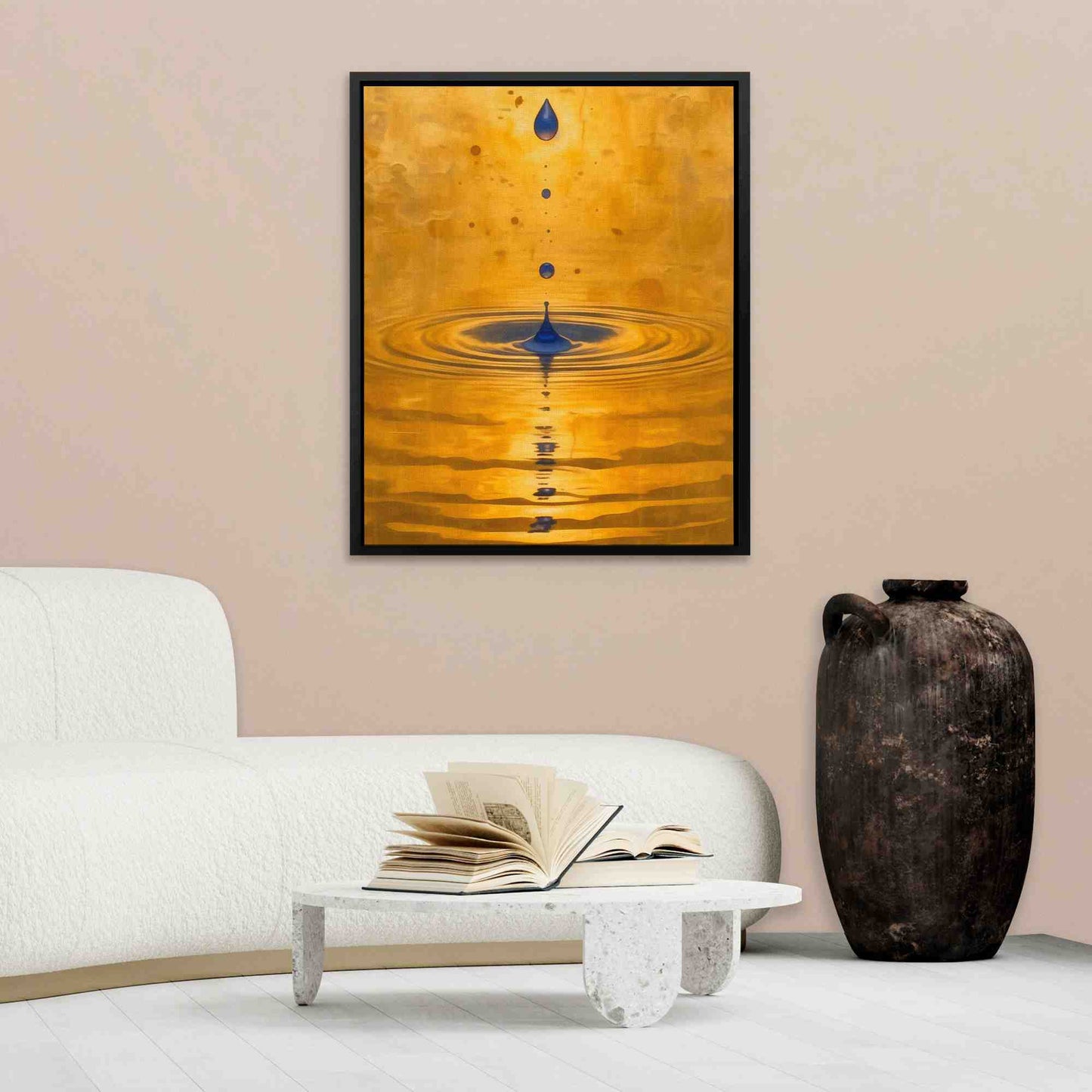 Water Droplets - Luxury Wall Art