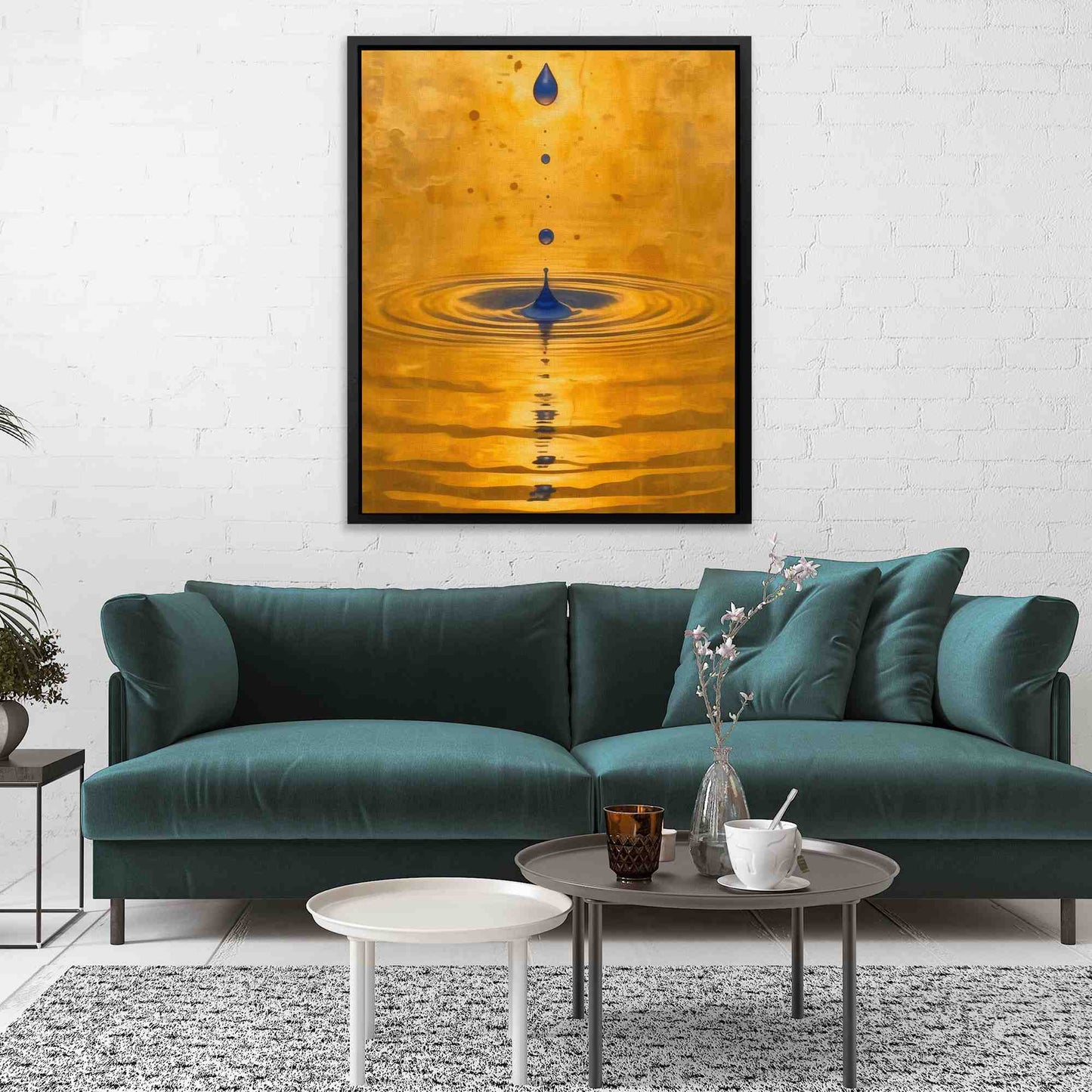 Water Droplets - Luxury Wall Art
