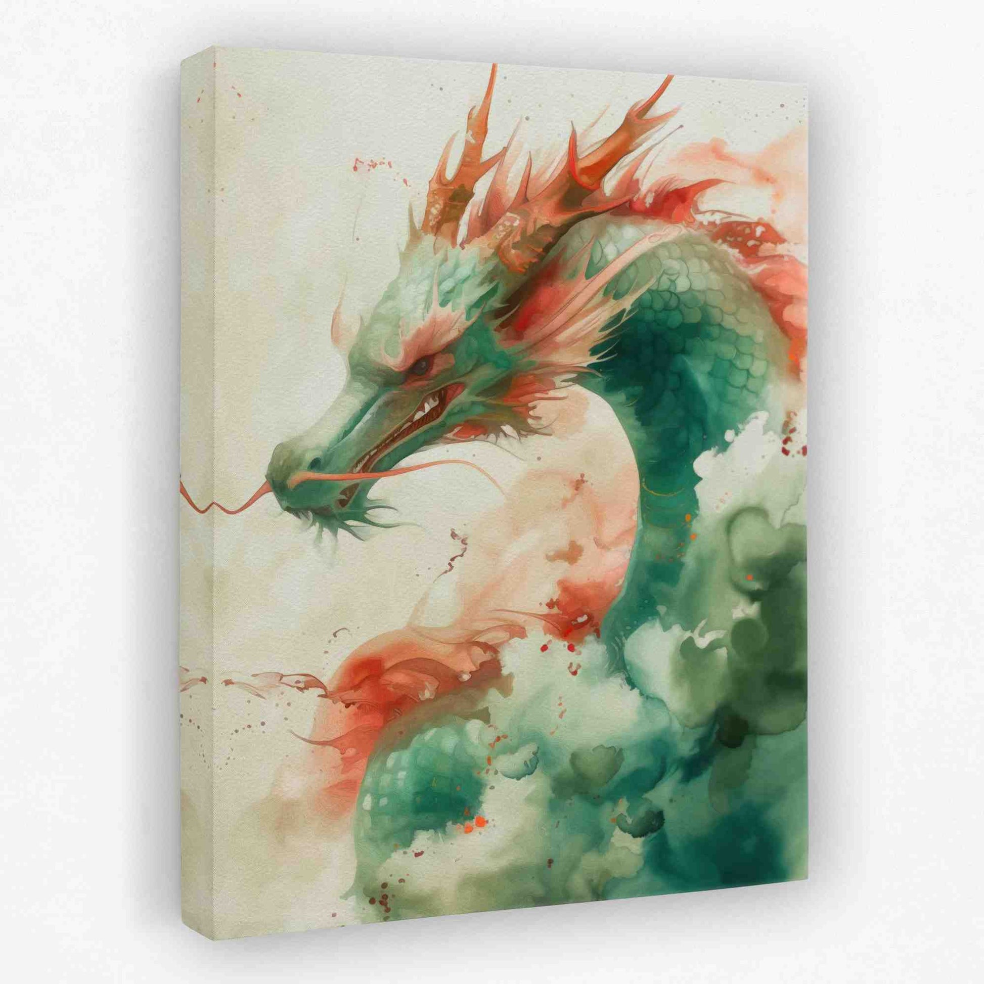 Watercolor Dragon - Luxury Wall Art