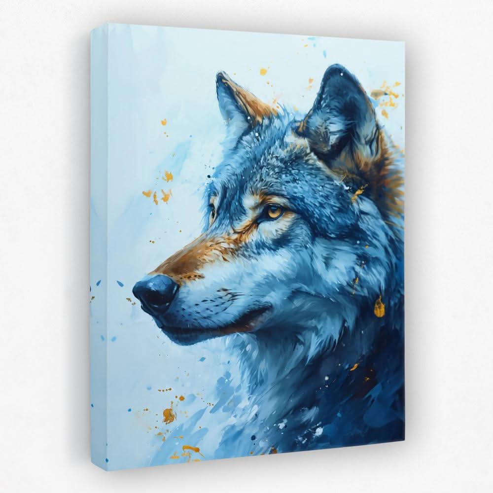 Watercolor Wolf - Luxury Wall Art