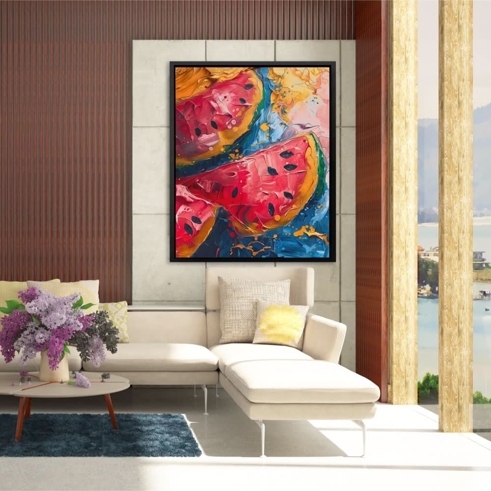 Watermelon Abstract - Food Art