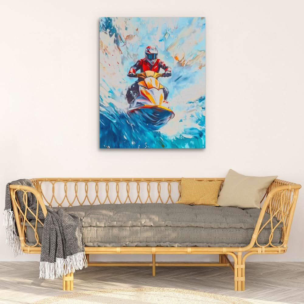 Wave Rider - Canvas Wall Art