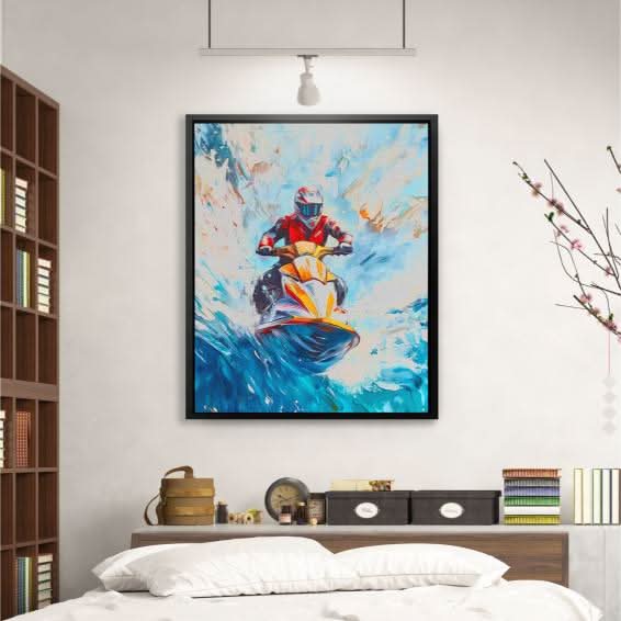 Wave Rider - Canvas Print