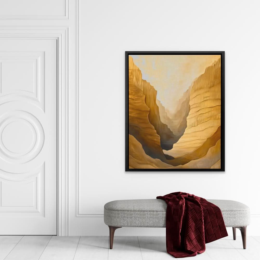 Whispering Canyon - Earth Tones Wall Art for Home Office