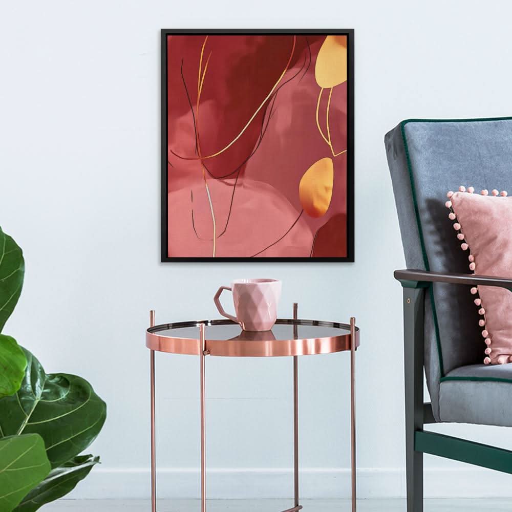 Whispers of Red - Canvas Print