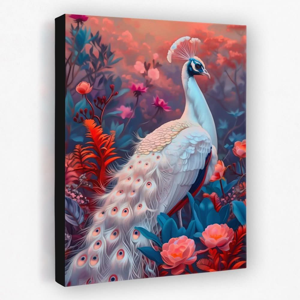 White Guardian - Albino Canvas Wall Art