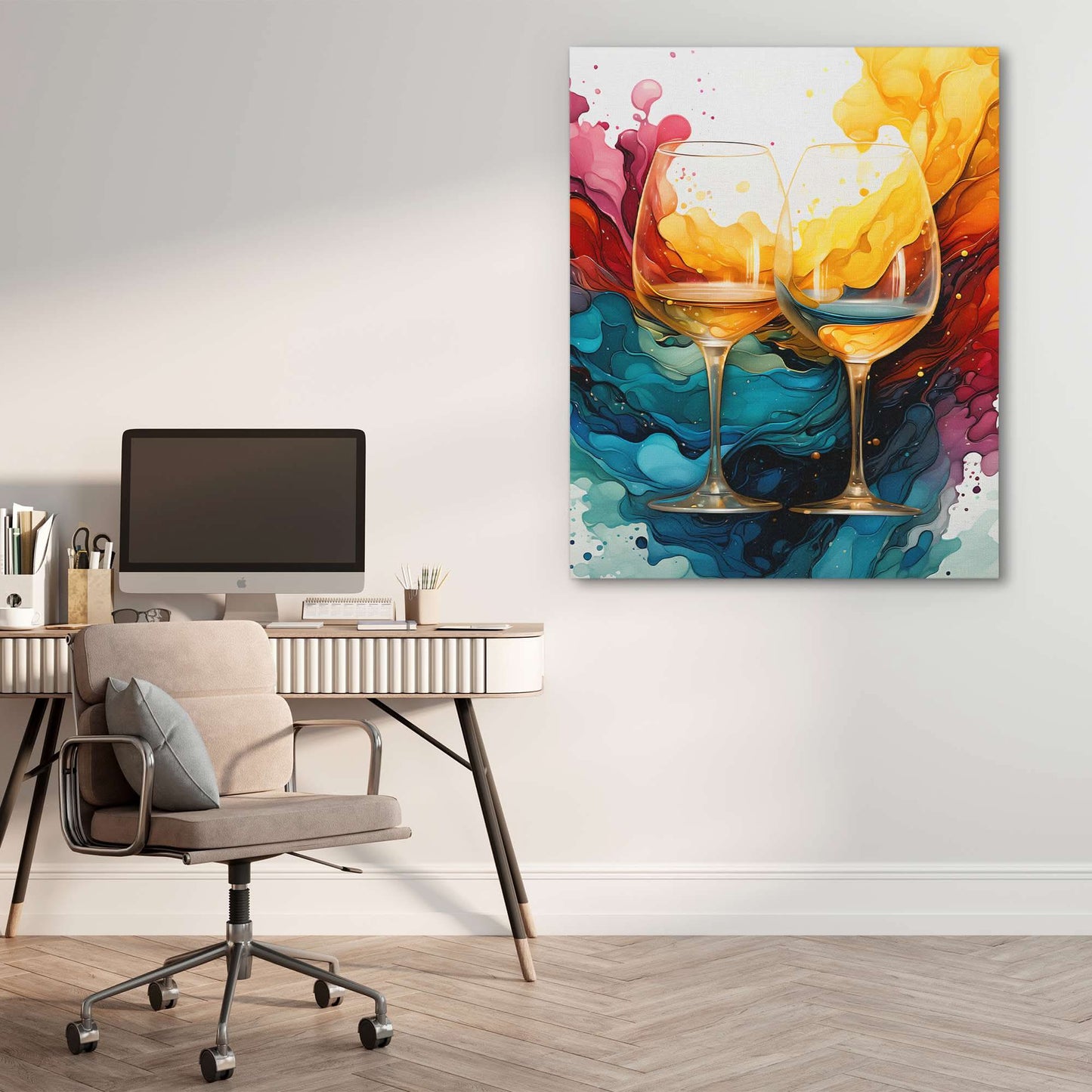 Wine Splash - Luxury Wall Art