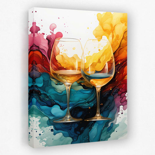 Wine Splash - Luxury Wall Art
