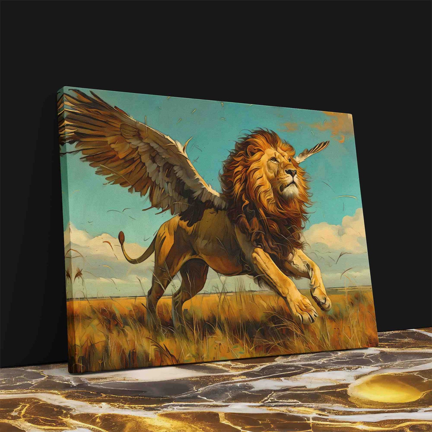 Winged Beast - Luxury Wall Art