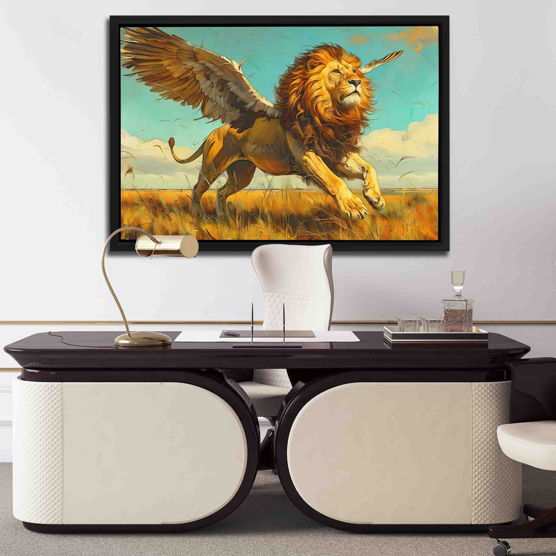 Winged Beast - Luxury Wall Art